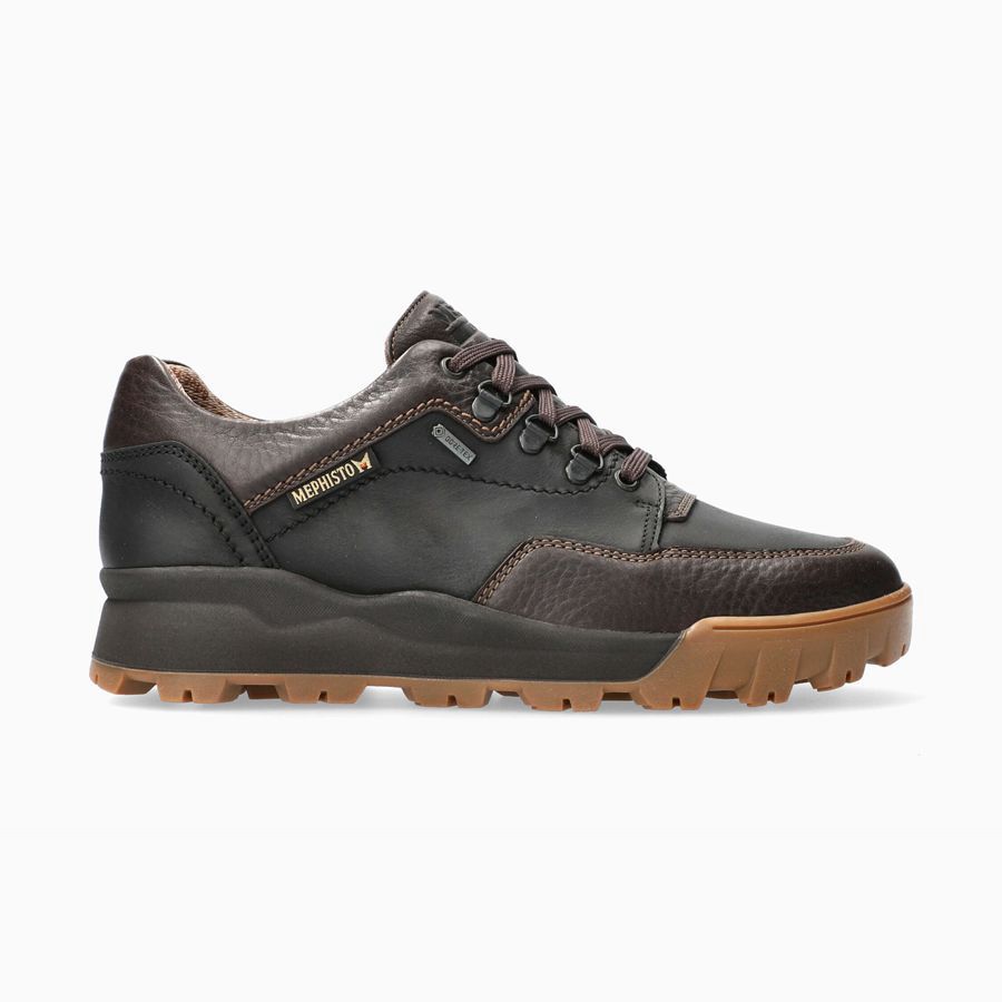 Mephisto WESLEY GT Læder Sko 2359108-TC - Joggesko Herre Mørke Brune